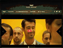 Tablet Screenshot of parkavenuegrooming.com